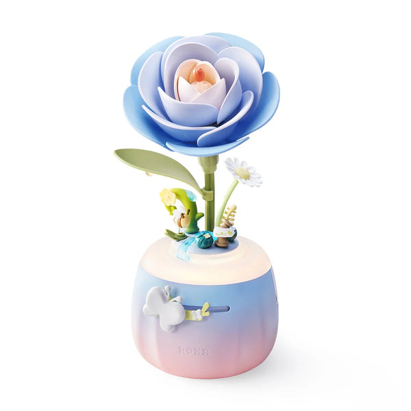 🌸 Starry Camellia 3D LED Night Light – DIY Blooming Flower Lamp for Bedroom, Romantic Home Décor & Gift for Women, Girls & Wife
